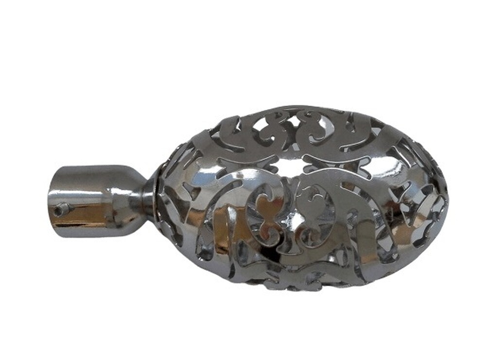 Наконечник Абруццо (набор 2 штуки) D19 хром (F090-19)