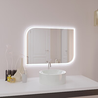 Зеркало SANTREK HOME с LED подсветкой "МОНРЕАЛЬ" 900х600мм