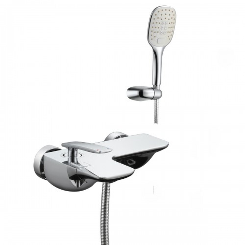 LM6802C Bellario Смеситель для ванны, с коротким изливом, хром LEMARK