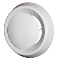 Анемостат проточно-вытяжной с фланцем SANTREK AIR А100Ф