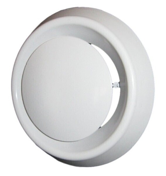 Анемостат проточно-вытяжной с фланцем SANTREK AIR А100Ф