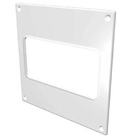 Площадка торцевая пластмасс. прямоугольная  SANTREK AIR НПП 60120 ( для канала 60х120 )