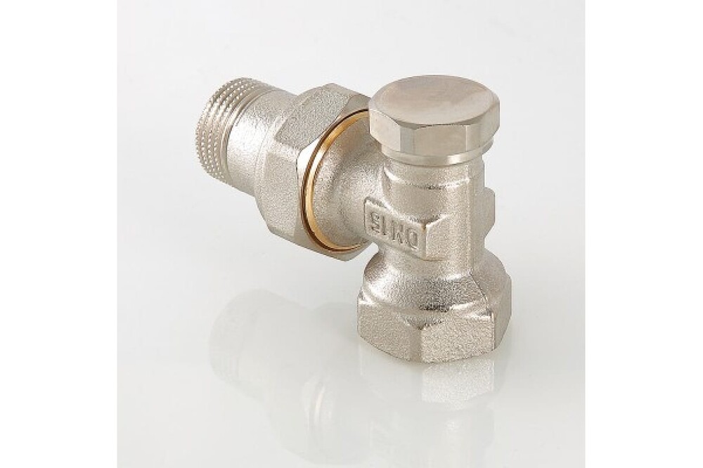 Клапан VALTEC настроечный угловой 1/2" (с доп. уплотнением) (VT.019.NR.04)