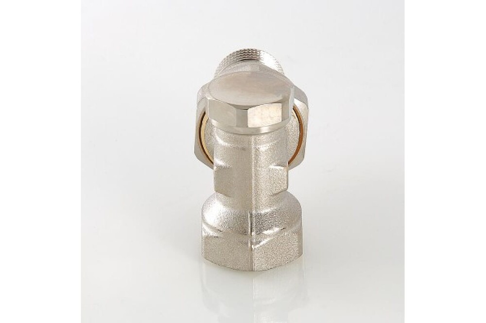 Клапан VALTEC настроечный угловой 1/2" (с доп. уплотнением) (VT.019.NR.04)