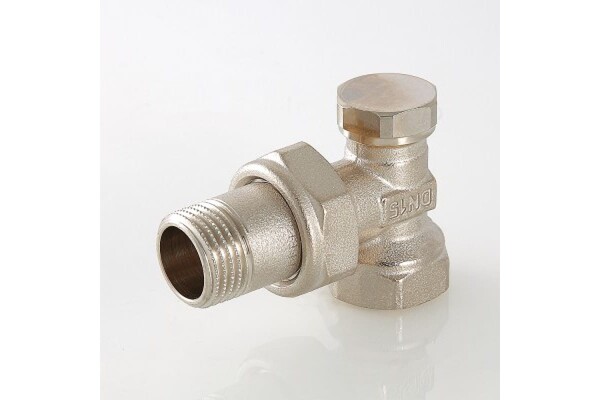 Клапан VALTEC настроечный угловой 1/2" (с доп. уплотнением) (VT.019.NR.04)