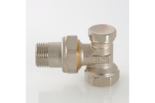 Клапан VALTEC настроечный угловой 1/2" (с доп. уплотнением) (VT.019.NR.04)