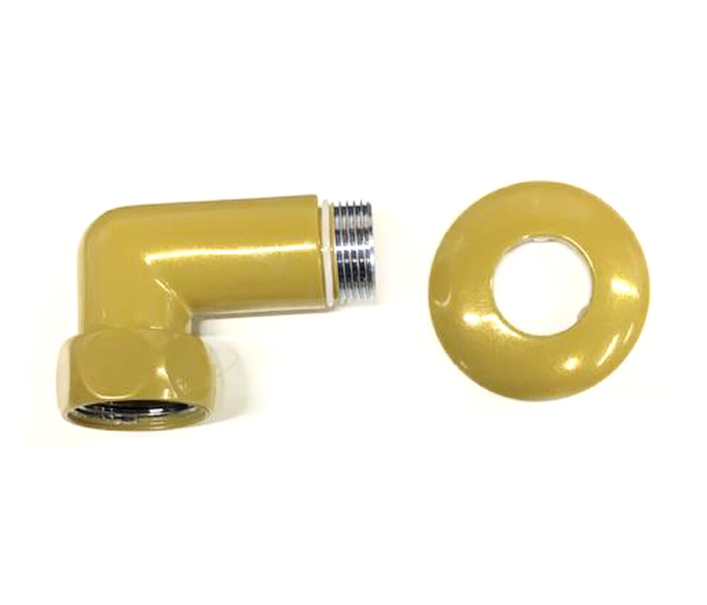 Соединение угловое г/ш 1х3/4" (Золото) 10684