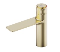 S-601810LB Смеситель Тюльпан SAVOL шар.d 25  на гайке, Матовое золото