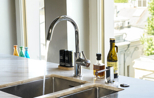 LM3073C Comfort Смеситель для кухни, с подключением к фильтру питьевой воды, хром LEMARK