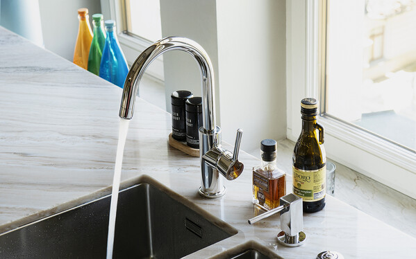 LM3073C Comfort Смеситель для кухни, с подключением к фильтру питьевой воды, хром LEMARK