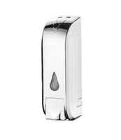 408/L Дозатор для жидкого мыла настенный (хром) 350мл