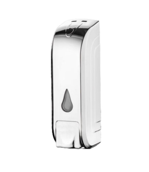 408/L Дозатор для жидкого мыла настенный (хром) 350мл