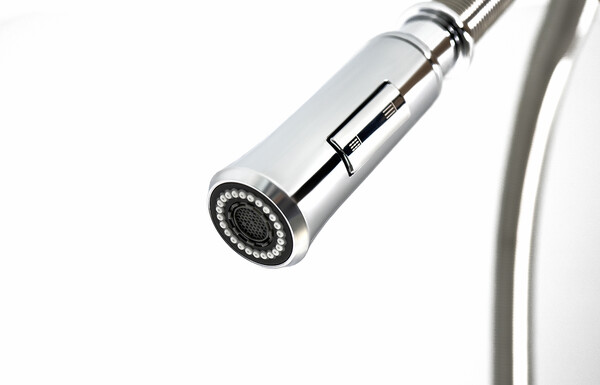 LM6002C Soul Смеситель для кухни с выяжным изливом, шланг 56 см,хром LEMARK