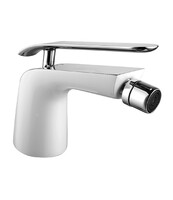 LM4908CW Melange Смеситель для биде, хром/белый LEMARK