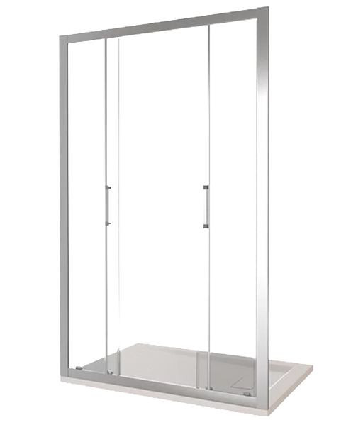 Душ.ограждение GOOD DOOR LATTE WTW-TD-170-С-WE Прямое, стекло Прозрачное 5мм (без подд и слива) 