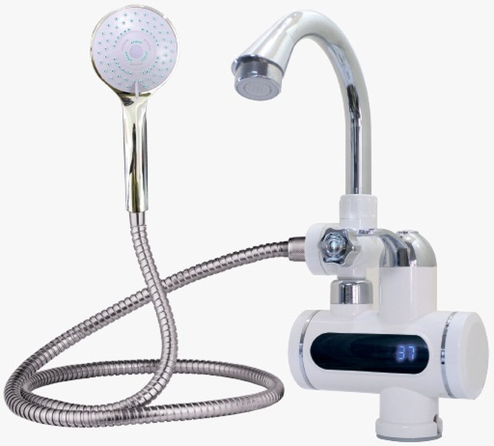 Проточный электрический водонагреватель TSARSBERG TSB-WH1526 (с душем)