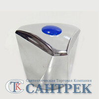 Маховик Лючия квадрат пластик хром