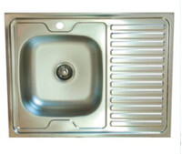 Мойка нерж 60*80 т.0,4 левая Турция