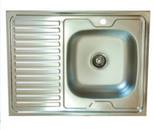 Мойка нерж 60*80 т.0,4 правая Турция