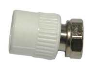 Муфта комб. с накидной гайкой 25х1 PP-R KALDE