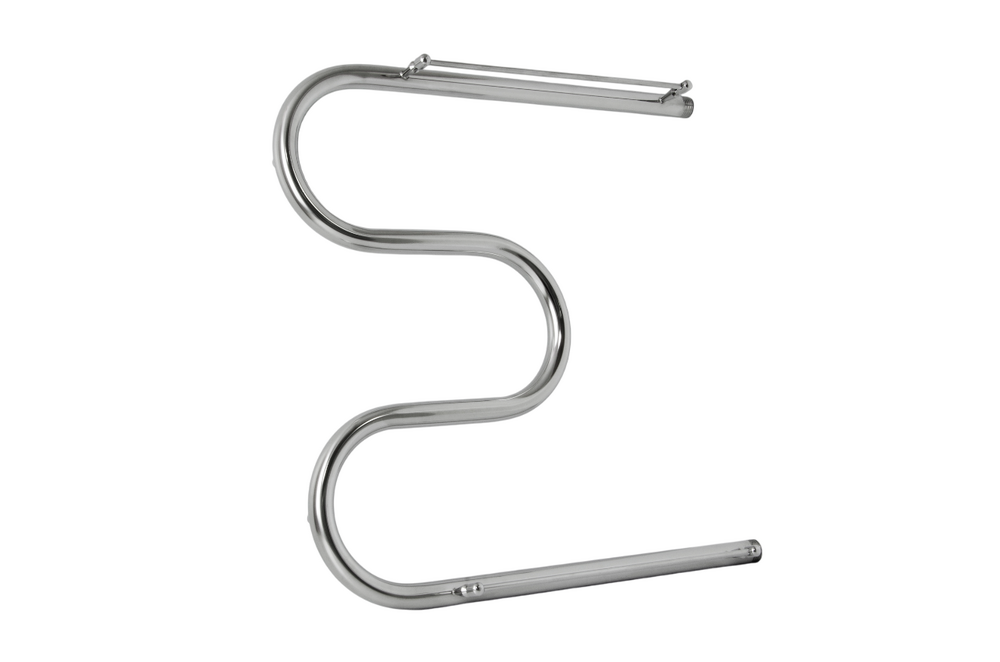 Полотенцесушитель М 50*50 ф3/4" с 2-мя полочками (К-крепеж 2) 07720