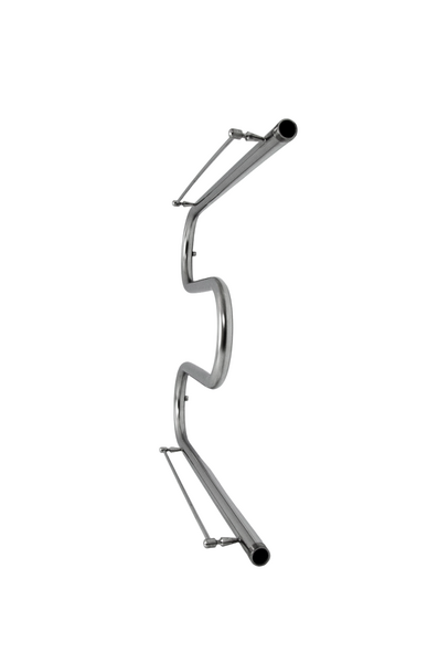 Полотенцесушитель М 50*60 ф3/4" с 2-мя полочками (К-крепеж 2) 07721