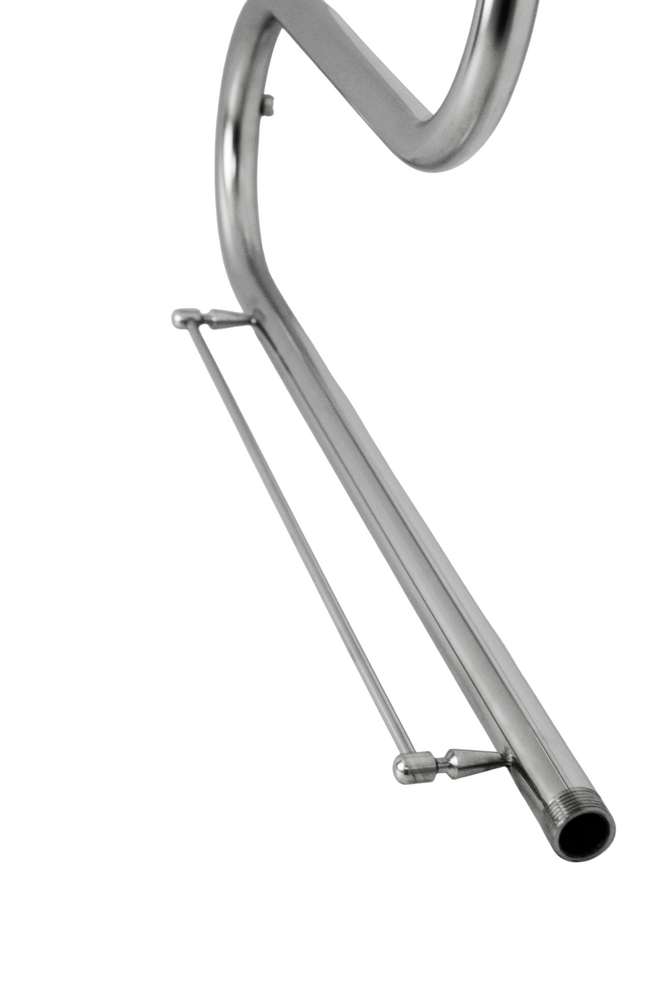 Полотенцесушитель М 50*60 ф3/4" с 2-мя полочками (К-крепеж 2) 07721